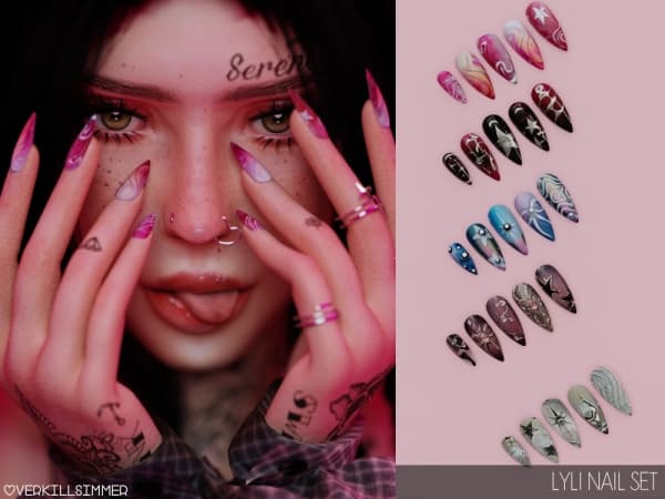Маникюр Lyli nail set